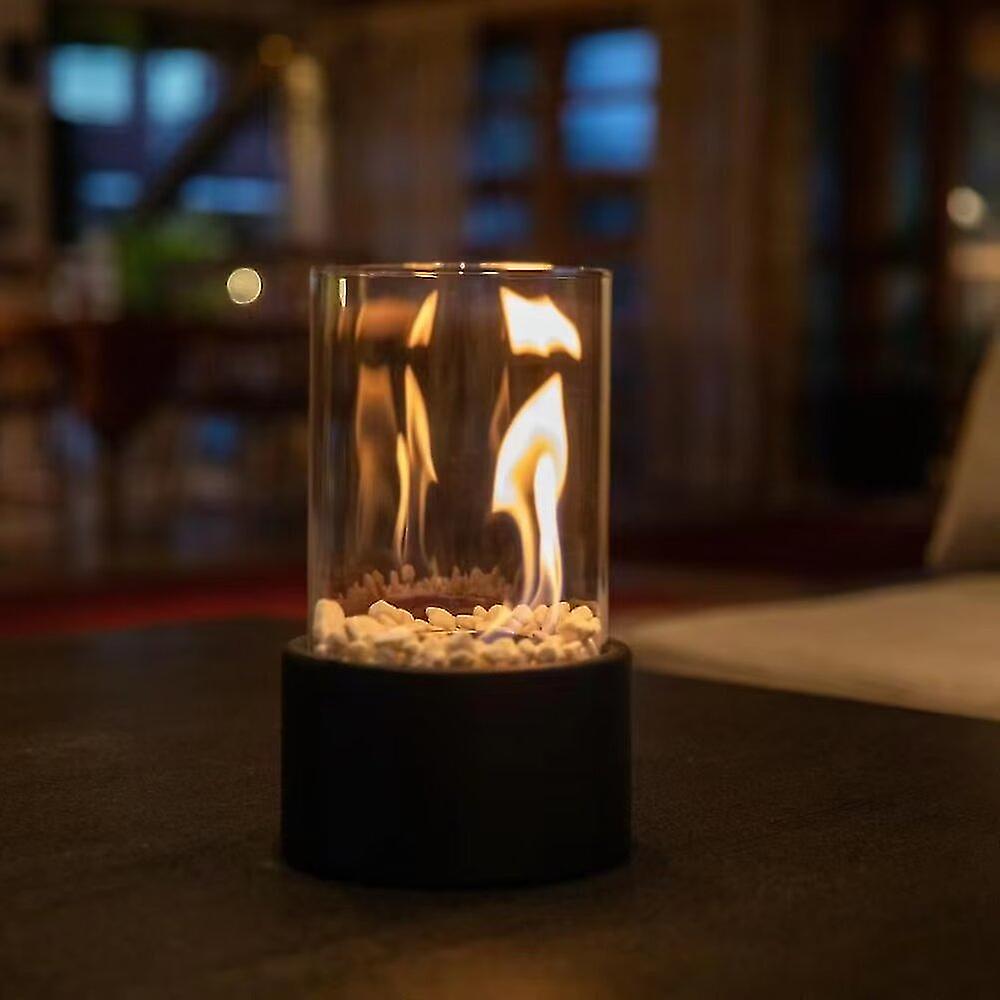 Flameglow - Klassische Tischleuchte Mit Sanft Flackerndem Licht Für Wohn Und Esszimmerdekoration