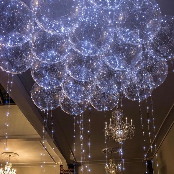 Glowballoon - Transparente Led Ballons Mit Lang Anhaltenden Lichtern Für Partys Und Veranstaltungen