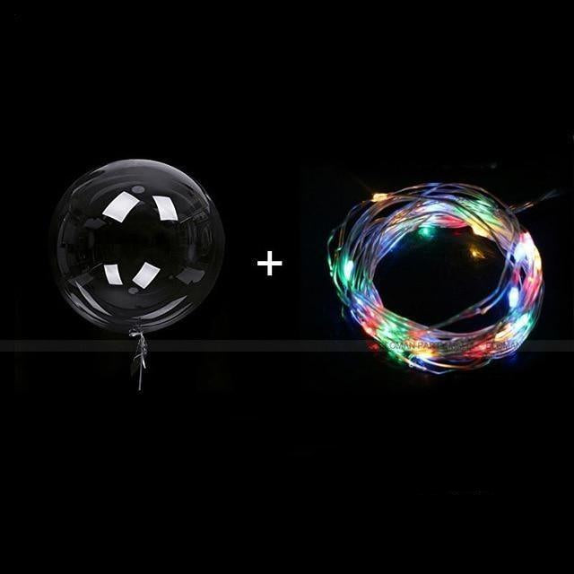 Glowballoon - Transparente Led Ballons Mit Lang Anhaltenden Lichtern Für Partys Und Veranstaltungen