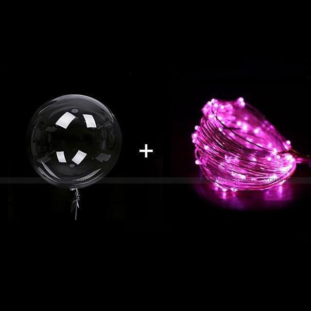 Glowballoon - Transparente Led Ballons Mit Lang Anhaltenden Lichtern Für Partys Und Veranstaltungen