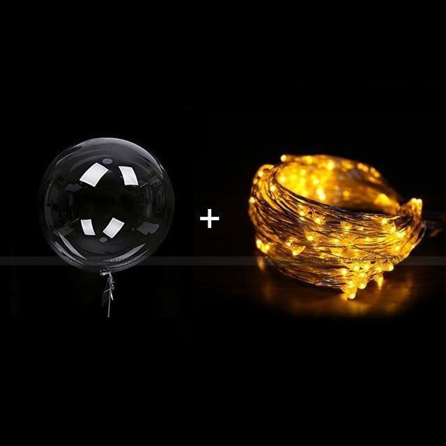 Glowballoon - Transparente Led Ballons Mit Lang Anhaltenden Lichtern Für Partys Und Veranstaltungen