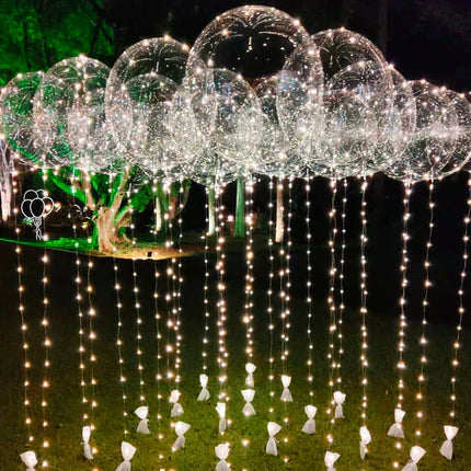 Glowballoon - Transparente Led Ballons Mit Lang Anhaltenden Lichtern Für Partys Und Veranstaltungen