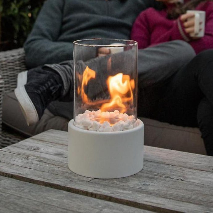 Flameglow - Klassische Tischleuchte Mit Sanft Flackerndem Licht Für Wohn Und Esszimmerdekoration